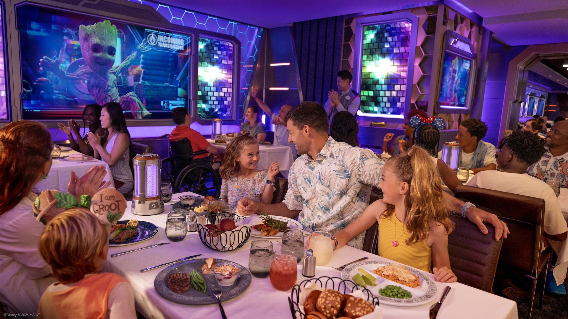 Cabanas buffet restaurant on a Disney cruise ship