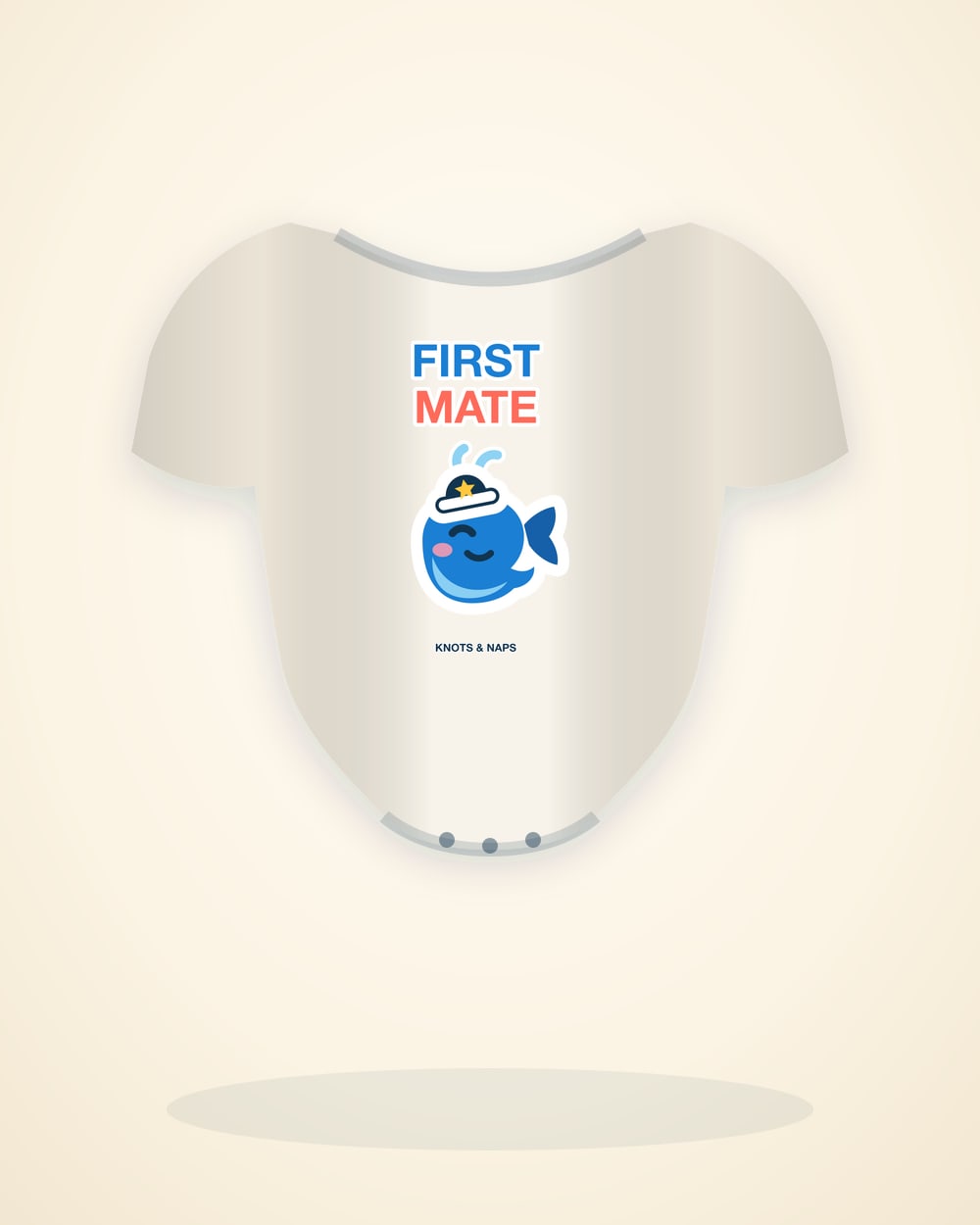 First Mate Bodysuit in Natural